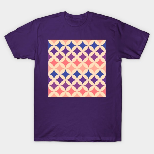 Geometric Pattern: Circle Nested: Festive T-Shirt by Red Wolf